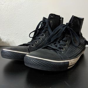 Black ALDO high tops